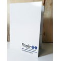 ECONOMY POCKET FOLDER (3 Large 4-Color Imprint Areas, Gloss Finish & Business Card Slot)